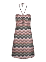 LingaDore Beach Neva green/pink beach dress