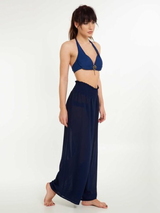 LingaDore Beach Cover Up navy blue beachwear