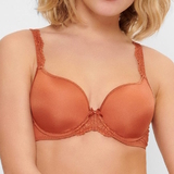 LingaDore Daily Uni Fit leather brown padded bra