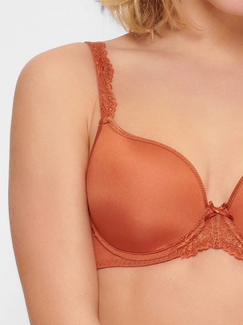 LingaDore Daily Uni Fit leather brown padded bra