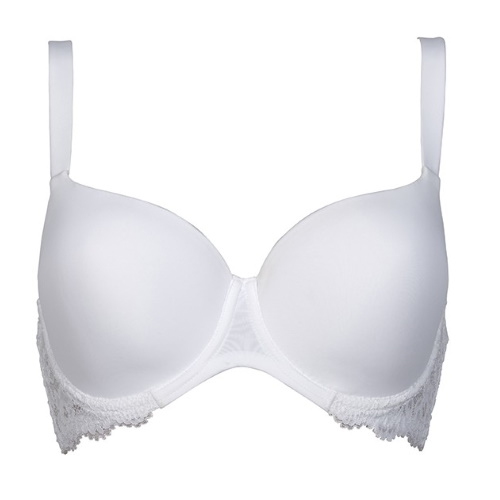 After Eden D-Cup & Up LIV white padded bra