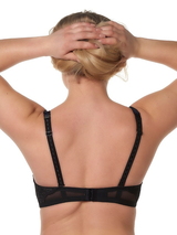 After Eden D-Cup & Up Abby black padded bra