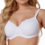 After Eden D-Cup & Up LOÏS white padded bra