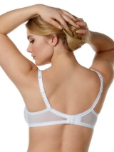 After Eden D-Cup & Up Nikki white non-padded bra