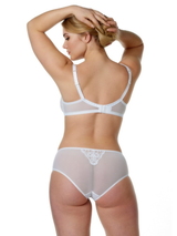 After Eden D-Cup & Up NF BO white high waist brief