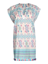 Rosa Faia Swimwear Divar white/print tunic