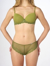 Dream Avenue Broadway green padded bra