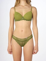 Dream Avenue Broadway green padded bra