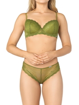 Dream Avenue Central Park green padded bra