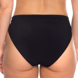 Rosa Faia Swimwear Liz black/print bikini brief