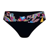 Rosa Faia Swimwear Liz black/print bikini brief