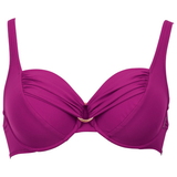 Rosa Faia Swimwear Hermine wild aster soft-cup bikini bra