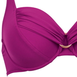 Rosa Faia Swimwear Hermine wild aster soft-cup bikini bra