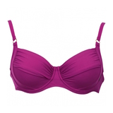 Rosa Faia Swimwear Twiggy wild aster soft-cup bikini bra