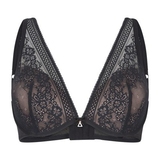 LingaDore Delicate Black black padded bra