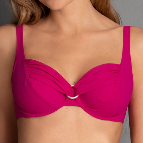 Rosa Faia Swimwear Hermine pink star soft-cup bikini bra
