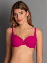 Rosa Faia Swimwear Hermine pink star soft-cup bikini bra