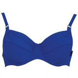 Rosa Faia Swimwear Twiggy french blue soft-cup bikini bra