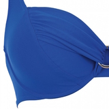 Rosa Faia Swimwear Hermine french blue soft-cup bikini bra