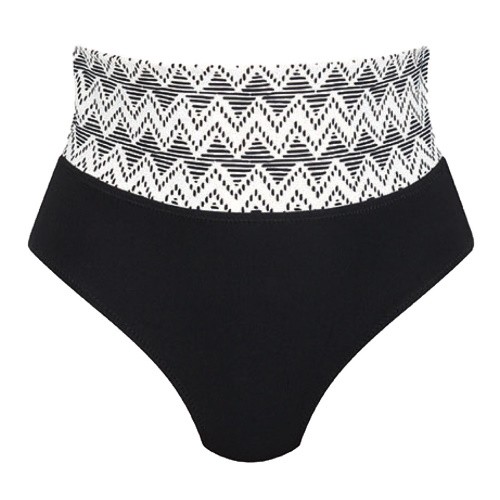 Rosa Faia Swimwear Sunny black/white bikini brief
