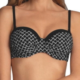Rosa Faia Swimwear Cassie black/white padded bikini bra