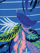 Rosa Faia Swimwear Bora Bora blue/print tunic