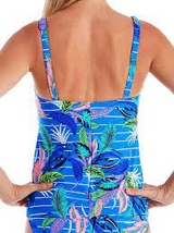 Rosa Faia Beach Noemi blue/print tankini top