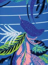 Rosa Faia Swimwear Noemi blue/print tankini top