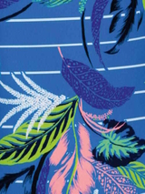 Rosa Faia Swimwear Cloe blue/print bathingsuit