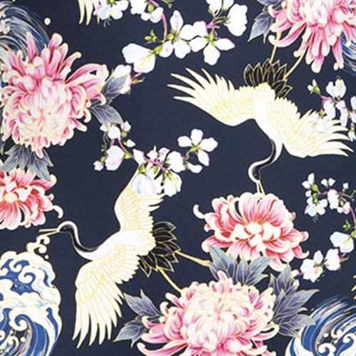 Rosa Faia Swimwear Lorie navy/print bikini brief