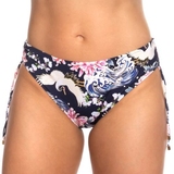 Rosa Faia Swimwear Lorie navy/print bikini brief