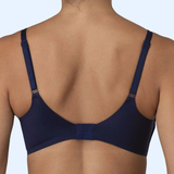 Royal Lounge Delite deep blue wireless bra