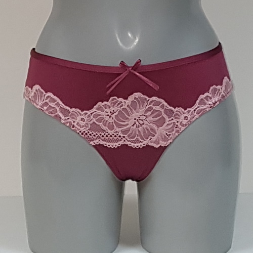 Sapph Rose Bertin pink brief