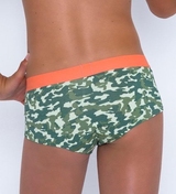 Boobs & Bloomers Jackie green/print short