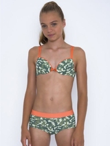 Boobs & Bloomers Jackie green/print short