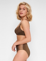 LingaDore Daily Maxi Slip olive green brief
