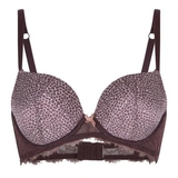 LingaDore Giraffe brown/print push up bra