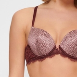 LingaDore Giraffe brown/print push up bra