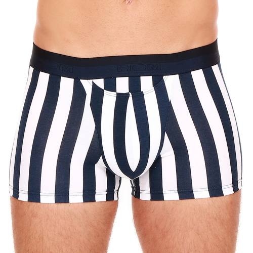 HOM Pierre navy/white boxer short