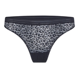 LingaDore Blue Animal navy blue thong