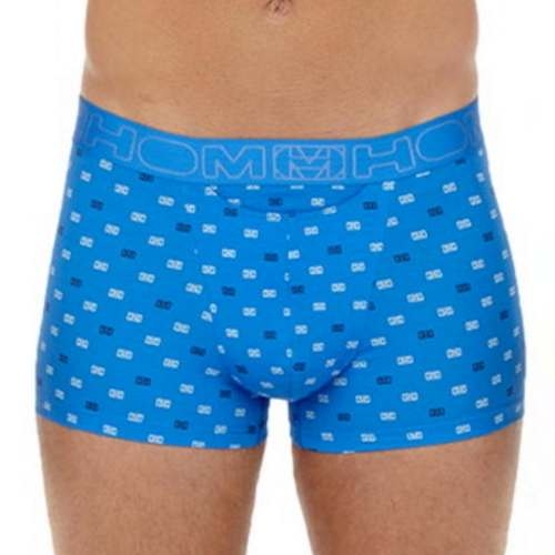 HOM Vauban blue/print boxer short