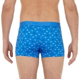 HOM Vauban blue/print boxer short