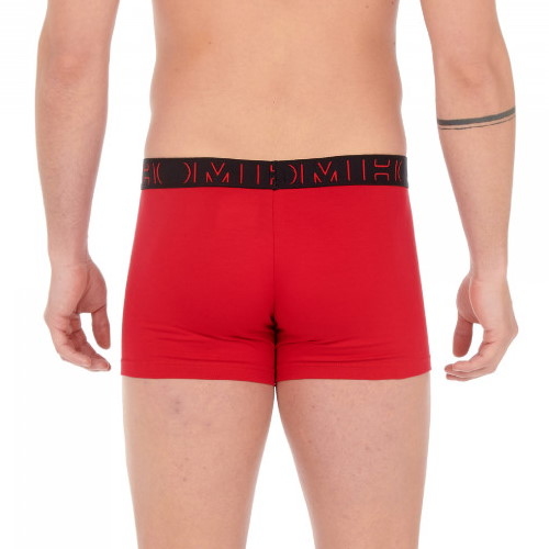HOM Boxerlines black/red boxer short