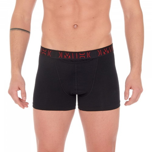 HOM Boxerlines black/red boxer short