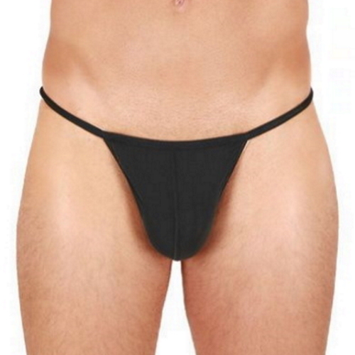 HOM Plume black men thong