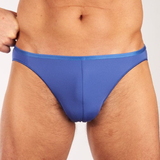 HOM Plumes blue men brief