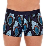 HOM Sormiou navy/print boxer short