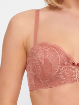 LingaDore Cedar Wood antique rose padded bra