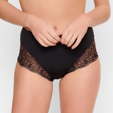LingaDore In love with embroidery black/copper brief