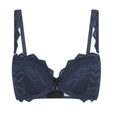 LingaDore Midnight Blue navy blue push up bra